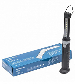 На сайте Трейдимпорт можно недорого купить Лампа светодиодная 8+1, складная, аккумуляторная NORDBERG 1909. 