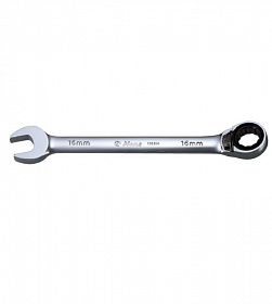 На сайте Трейдимпорт можно недорого купить Ключ рожковый с реверсивным храповиком 8мм Hans 1166M08. 